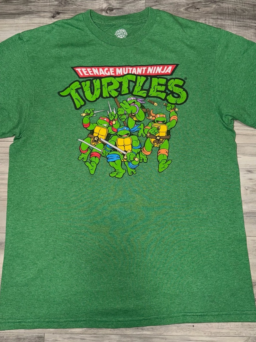 Nickelodeon Green Teenage Mutant Ninja Turtles Graphic Tee